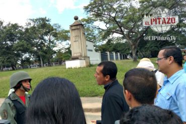 ¡INFELICES! Militares impiden paso de padre Bastidas en Campo Carabobo