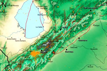 ¡ENTÉRATE! Dos sismos de magnitudes 4,2 y 3,4 en Barinas se sintieron también en Mérida