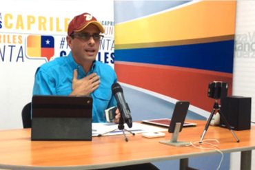 ¡AY, PAPÁ! Capriles: Tengo mis reservas sobre últimas decisiones de la MUD