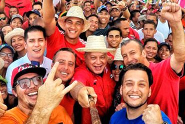 ¡QUÉ BONITO! Diosdado Cabello se pasó de copas en la ExpoAragua (+Video con lengua enredada incluida)