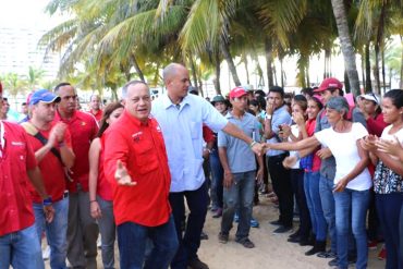 ¡DE LO ÚLTIMO! «La llave de los buses la tengo yo»: Así intimidó Cabello a los chavistas en Margarita (+Video)