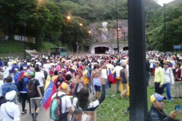 ¡PUEBLO VALIENTE! Tras la presión popular abren el paso por La Cabrera (+Videos)