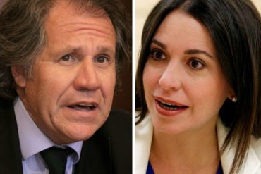 ¡CONTUNDENTE! Almagro condena amenazas del gobierno contra María Corina Machado (+Comunicado)