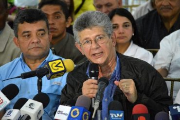 ¡ASÍ MISMO ES! Ramos Allup: Hay que buscar otra alternativa para salir de esto, mataron el revocatorio