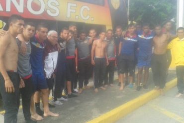 ¡INSÓLITO! Secuestraron y robaron a Trujillanos FC en Boca de Uchire: los dejaron sin nada (+Fotos)