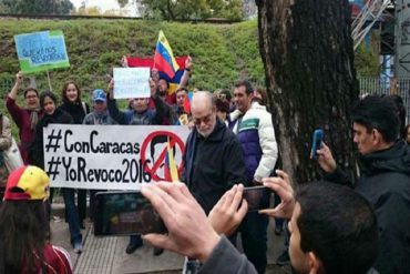 ¡ENTÉRATE! El toma y dame entre opositores venezolanos y kirchneristas en Buenos Aires (+Video)