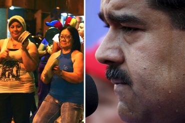 #LoMásLeído2016: El momento exacto en el que Maduro se devolvió a agredir a señora en Villa Rosa (+Video)