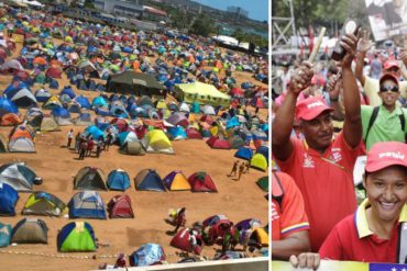 ¡LO QUE NO TE CUENTA VTV! Sexo, alcohol y drogas: La otra cara del campamento oficialista en Margarita