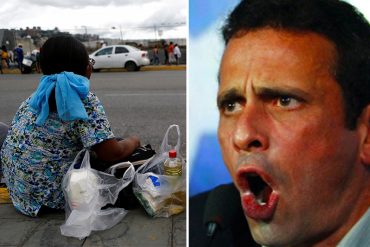¡PA’ QUE QUEDE CLARO! Capriles muestra como es «la estafa el gobierno con los CLAP» (+Video)