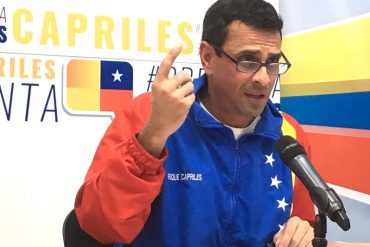 ¡NADIE SE RINDE! Capriles: La indignación no se puede volver resignación, no queda más que luchar (+Video)