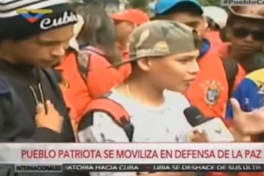 ¡PERDÓNALOS SEÑOR! Las razones de estos chavistas para marchar este 1S (+Video)