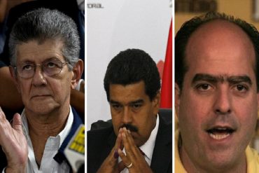 ¡SIGUE LA PERSECUCIÓN! Maduro pidió “actuar jurídicamente” contra Ramos Allup y Julio Borges (+Video)