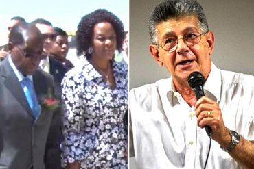 ¡ASÍ MISMO ES! Ramos Allup: Ninguna cumbre puede ser democrática con la presencia de Mugabe (tuiteros lo apoyan)