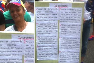 ¡Mira, Nicolás! Una «chavista» que fue a la Toma de Caracas cuenta por qué marchó