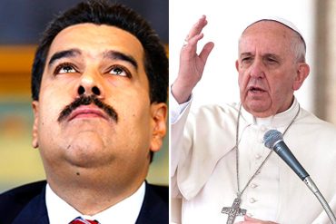 ¡TE LAS MOSTRAMOS! Las fotos viejas de Maduro y el papa que Ernesto Villegas intentó vender como nuevas