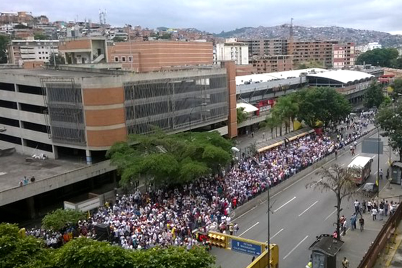 ¡indetenibles La Toma De Caracas Comenzó Con Nutridas Concentraciones Fotos 5713