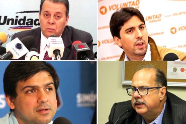 ¡MADURO LO SOLTÓ! Estos fueron los cuatro representantes de la oposición en el «diálogo»