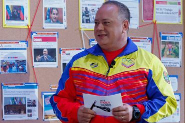 ¡LO DISFRUTA! Cabello se vuelve a burlar de la oposición : No respetan ni el horario infantil