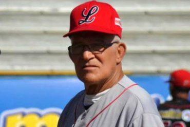 ¡LUTO EN EL BEISBOL! Falleció Domingo Carrasquel, primer mánager campeón del Cardenales de Lara