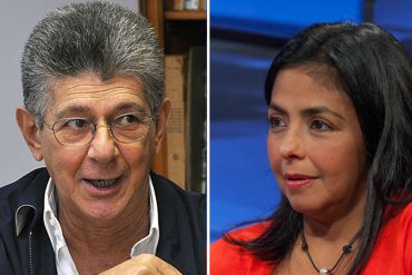 ¡TREMENDA DESCARGA! Ramos Allup barrió el piso con Delcy: “Ignorante, torpe, ridícula, mentirosa, hazmerreir»