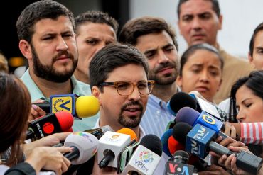 ¡DIÁLOGO NO HAY! Freddy Guevara desmiente reunión de la oposición con expresidente Torrijos (+Tuits)