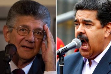¡PURO AMOR! Maduro sobre Ramos Allup: Es un viejito perverso, macabro y decadente que está sembrando una guerra de odio