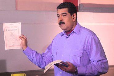 ¡LOS AMENAZÓ! Maduro prometió meter presos a los que bachaqueen combos escolares de los Clap