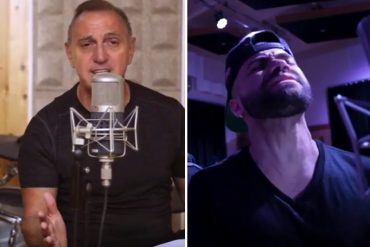 ¡ERIZA LA PIEL! Nacho, Franco De Vita y Victor Muñoz juntos en una sola voz por Venezuela (+Video)