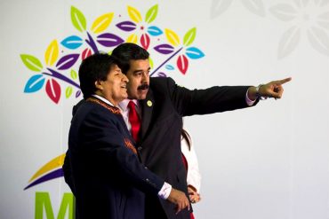 ¡PURO AMOR! El mensaje de agradecimiento de Maduro a Evo por apoyarlo en su nueva candidatura presidencial