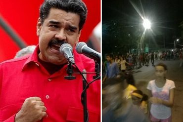 ¡SE PICÓ FEO! Aseguran que Maduro agredió a señora que lo caceroleaba en Villa Rosa (+Video)