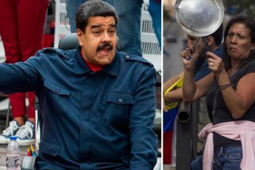 ¡PUEBLO INDIGNADO! Venezolanos recibieron el 2018 con un mega cacerolazo (no convocado) contra Maduro