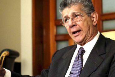 ¡FIRME! Ramos Allup: «No tengo plan B, mi plan es A, A, A: 26, 27 y 28 de octubre»