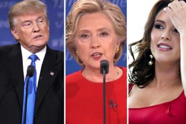 ¡Y SE VOLVIÓ TRENDING TOPIC! Alicia Machado salió a relucir en el primer debate entre Clinton y Trump (+Videos)