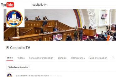 ¡CONÓCELO! Este es el nuevo canal de la Asamblea Nacional: Capitolio TV (+Video)