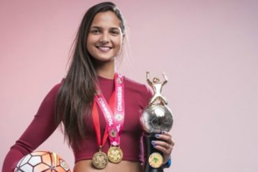 ¡GRANDE, CAMPEONA! Deyna Castellanos fue elegida como embajadora del Mundial Sub17 (+Video)