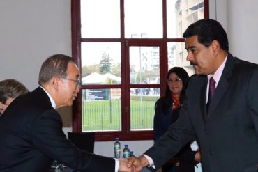 ¡Y PARA VENEZUELA NO LA ACEPTA! Maduro gestionará con Ban Ki-moon ayuda humanitaria para Haití