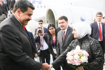 ¡CÓMO LE GUSTA! Maduro sigue con el derroche y la viajadera por el mundo: Ahora está en Turquía