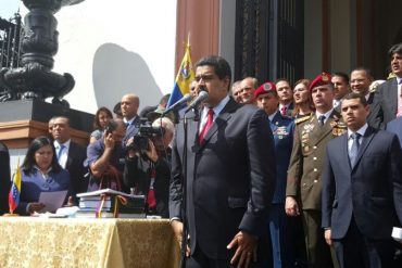 ¡SIN ANESTESIA! Maduro firmó el Presupuesto Nacional 2017 y ordenó su publicación en Gaceta (+Video)