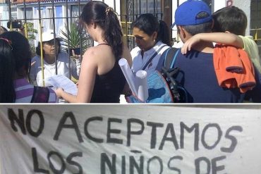 ¡TE LA MOSTRAMOS! La pancarta que desató la polémica en las redes sociales (+Foto)