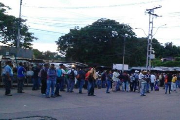 ¡TOCA CAMINAR! Reportan paro de transporte en Ocumare del Tuy