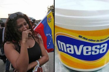 ¡VAS A LLORAR! La mantequilla Mavesa reapareció a un precio de infarto (4 días de trabajo)