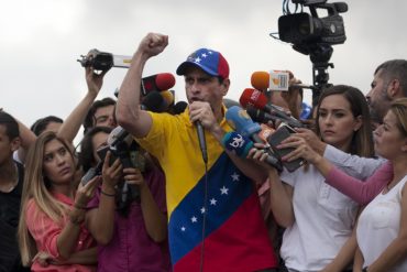 ¡ESTÁ CLARO! Capriles reitera que lo que quiere el país no se ha logrado: Que se vaya la plasta de gobierno