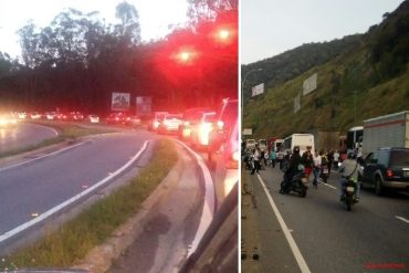 ¡ATENCIÓN! Bloquean accesos a Caracas por #LaTomaDeVenezuela: cierran AGMA y El Cercado (+Video +Fotos)