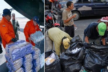¡EL PUEBLO QUE COMA BASURA! Maduro enviará 20 toneladas de ayuda humanitaria a Haití (+Video)
