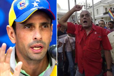 ¡LO DESNUDÓ! Capriles: El perturbado Jorge Rodríguez se presentó en la AN a fingir que ponía orden