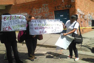 ¡LAMENTABLE! Estudiante del Cecilio Acosta de Propatria cuenta cómo murió su compañero (+Audio)