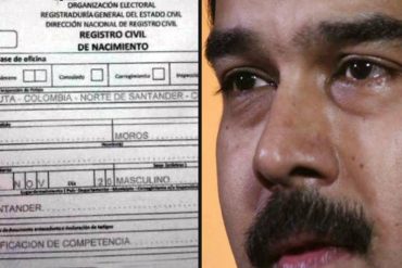 ¡NO TE SALVAS, NICOLÁS! Nacionalidad de Maduro será analizada este domingo en sesión de la AN