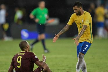 ¡ADMIRABLE! Dani Alves elogia a la Vinotinto: Es una selección que debe ser muy respetada