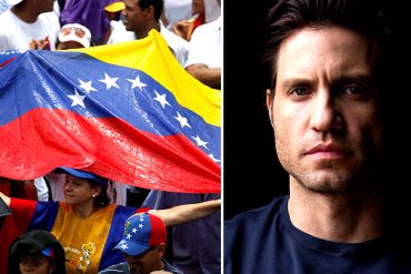 ¡EL PAÍS LUCHA POR SU LIBERTAD! Edgar Ramírez: «La voluntad de cambio en Venezuela es irreversible»