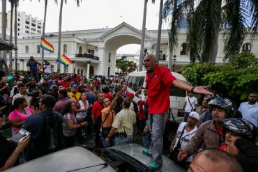 ¡HAMPA ROJITA! Estos serían los delitos que cometió Jorge Rodríguez por irrumpir en la AN! (+Video)